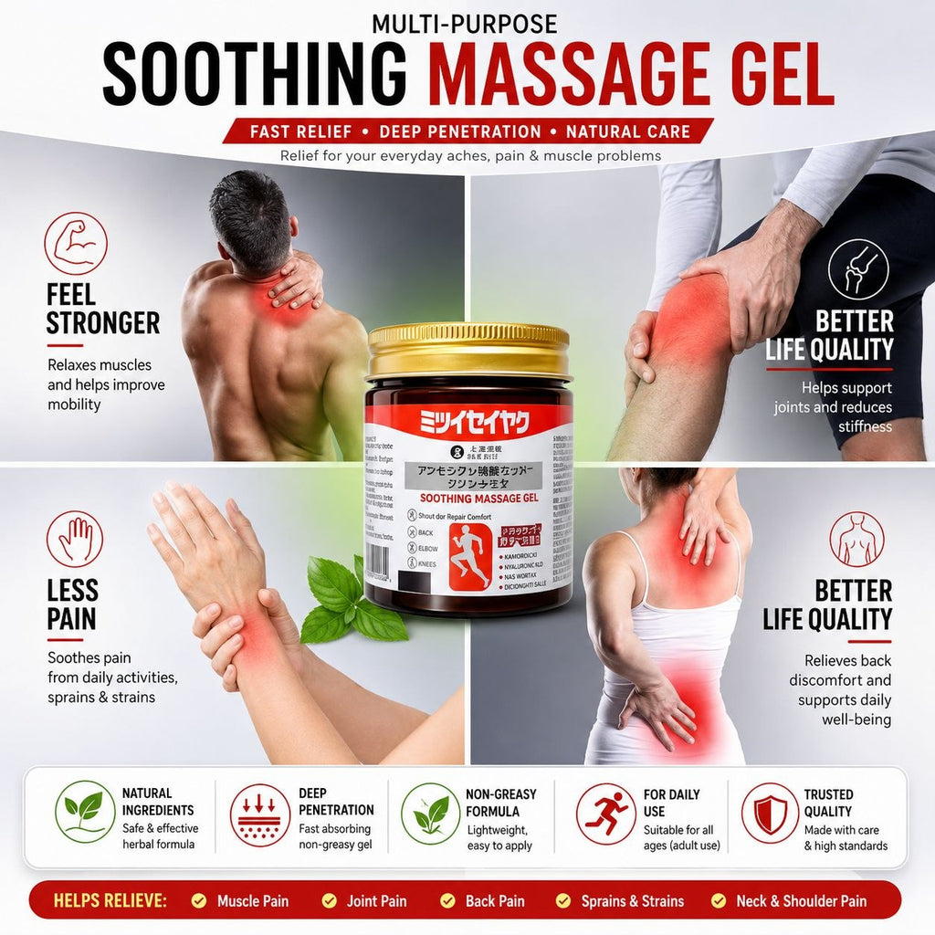 Japanese Herbal pain relief gel (Buy 1 Get 1 free!!!!!)