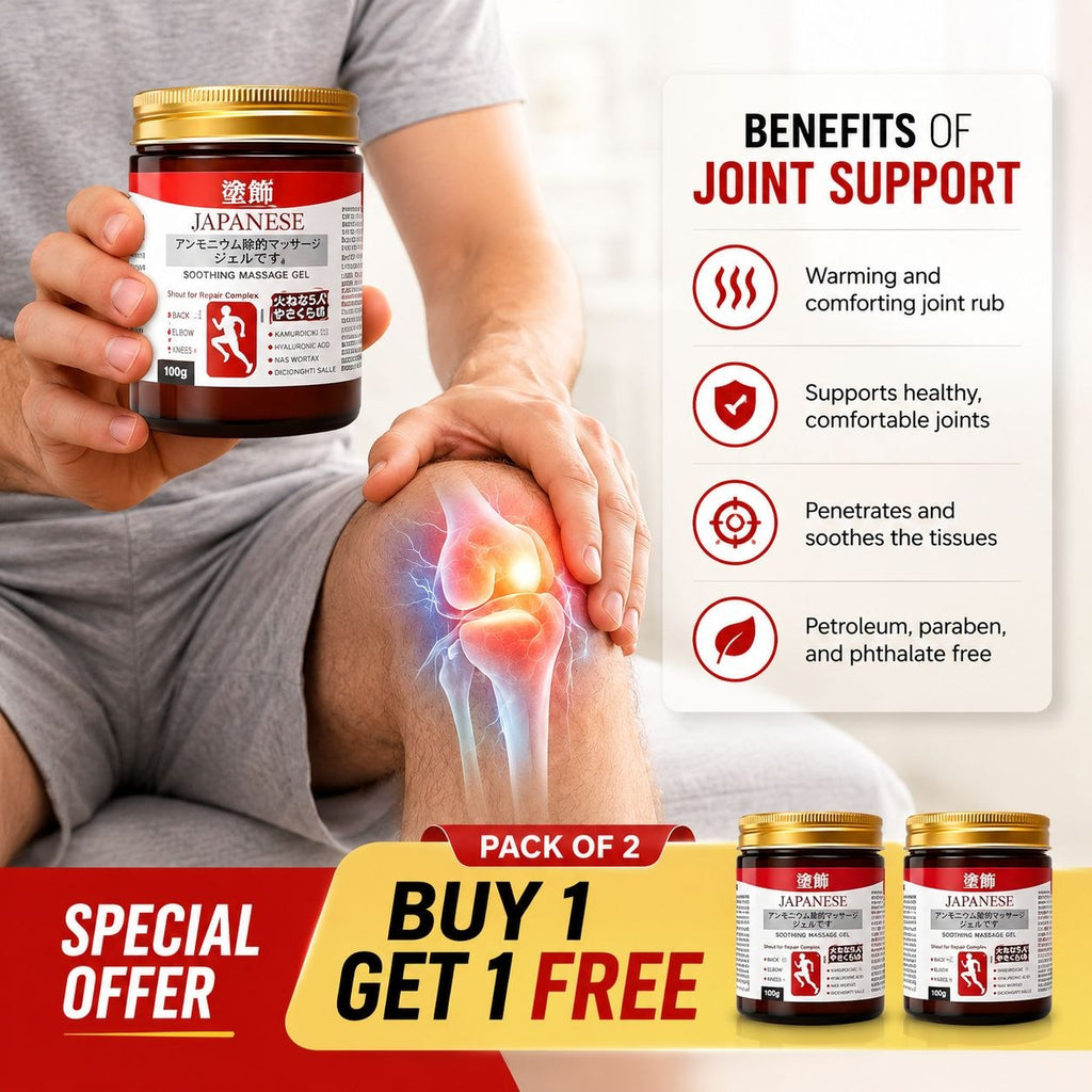 Japanese Herbal pain relief gel (Buy 1 Get 1 free!!!!!)